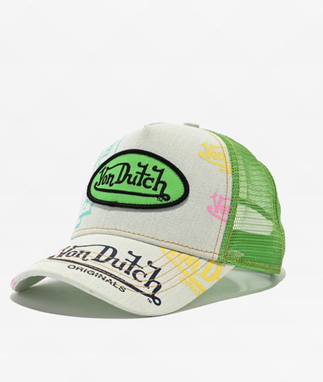 Von Dutch Pink Trucker Hat | Zumiez