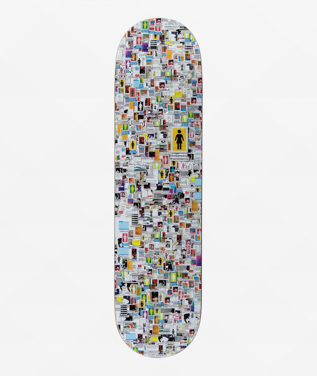 【GIRL】 THE FEATHER BOARD KENNEDY 8.375 Girl Skateboards | Girl Kennedy Siaz Feather Deck Skateboard Deck