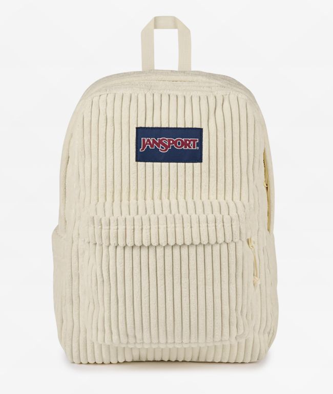 Jansport Superbreak Plus Surreal Corduroy Coconut Backpack - Jansport