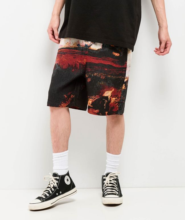 Welcome Rapture Tapestry Shorts - Welcome Skateboards