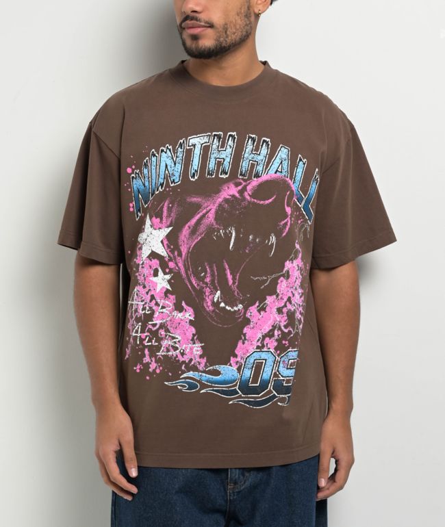 Ninth Hall Hell Doggie Brown T-Shirt - Ninth Hall
