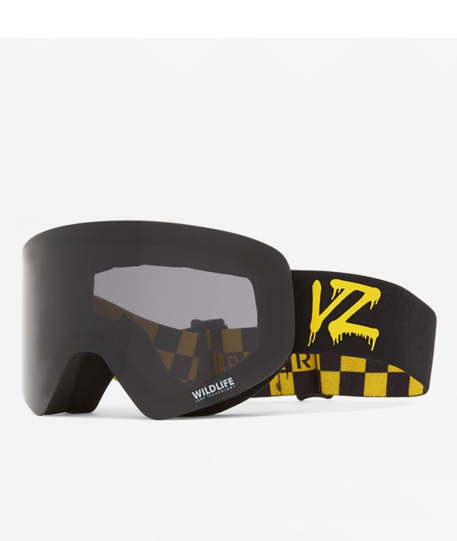 Von Zipper Encore Caution Tape Snowboard Goggles - Von Zipper