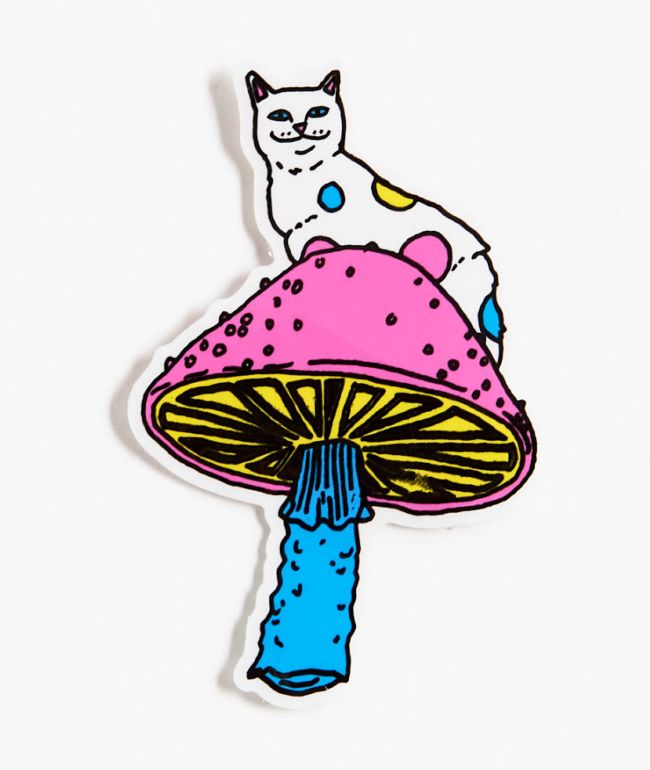 RIPNDIP Psychedelic Nerm Sticker - RIPNDIP
