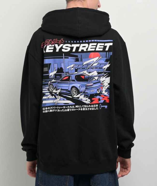 Key Street Send It Black Hoodie - Key Street
