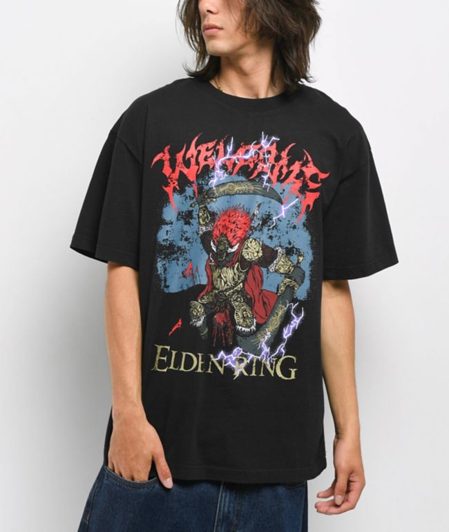 Welcome x Elden Ring Radahn Black T-Shirt - Welcome Skateboards