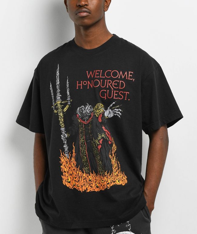 Welcome x Elden Ring Mohg Black T-Shirt - Welcome Skateboards