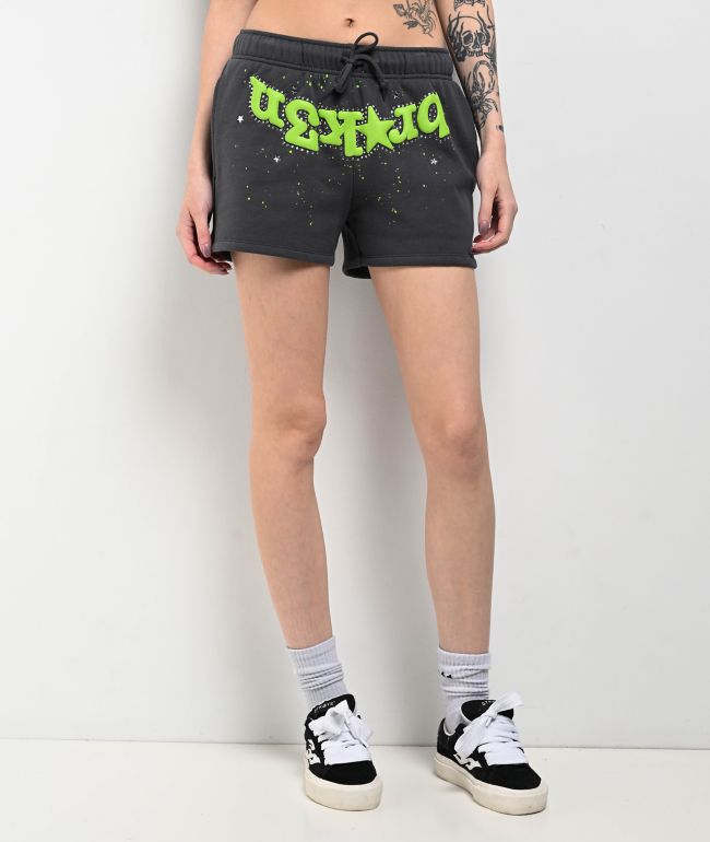 Ninth Hall Alyssia Shortie Sapphire Denim Shorts | Zumiez