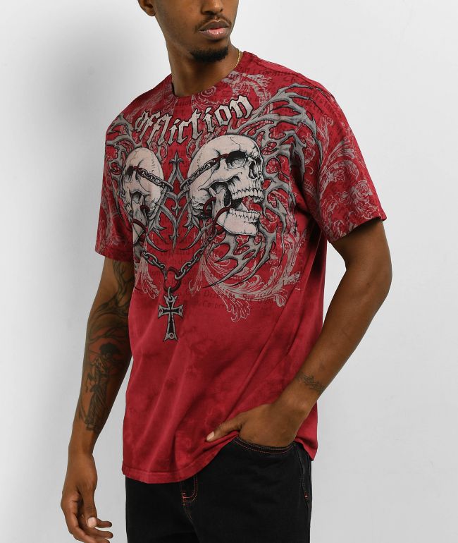 【SATIIIZ】Hibble Digital Short Sleeve T-shirt Men's Short Sleeve T-shirts | Zumiez
