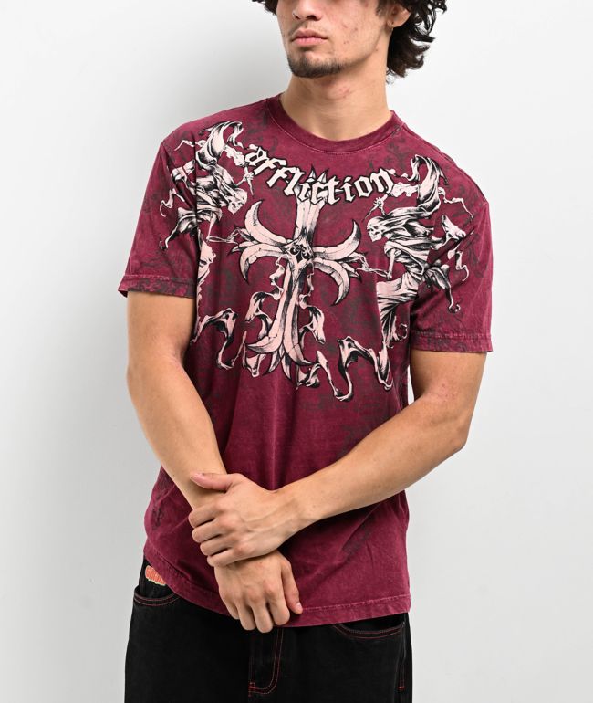 【SATIIIZ】Denny Sky Short Sleeve T-Shirt Men's Short Sleeve T-shirts | Zumiez