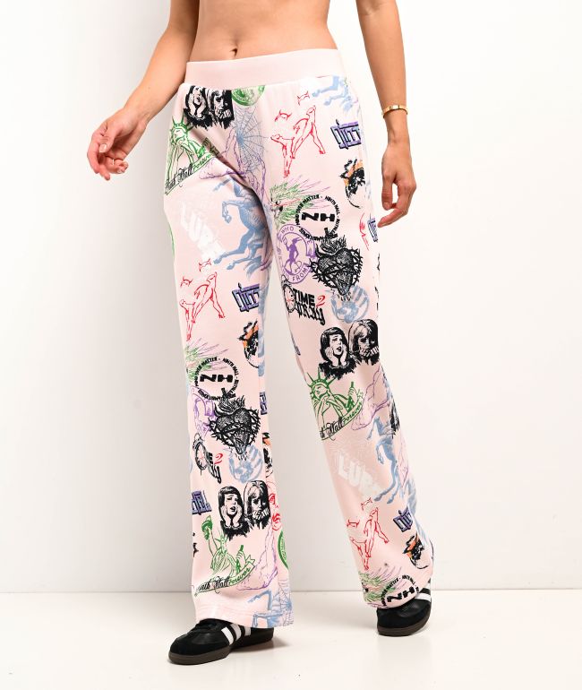 Ninth Hall Zellie Pink Sweatpants - Ninth Hall