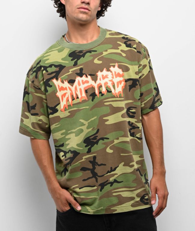 Empyre Nu Metal Logo Camo T-Shirt - Empyre