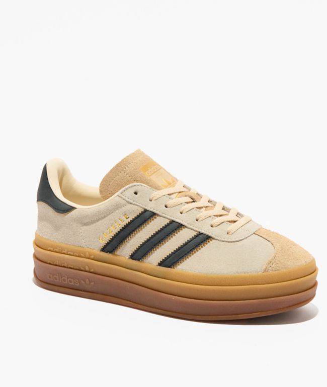 ★ Adidas ★ Gazelle Gold llic Chalk White Gum adidas Gazelle ADV Better Scarlet, Chalk White, & Gold