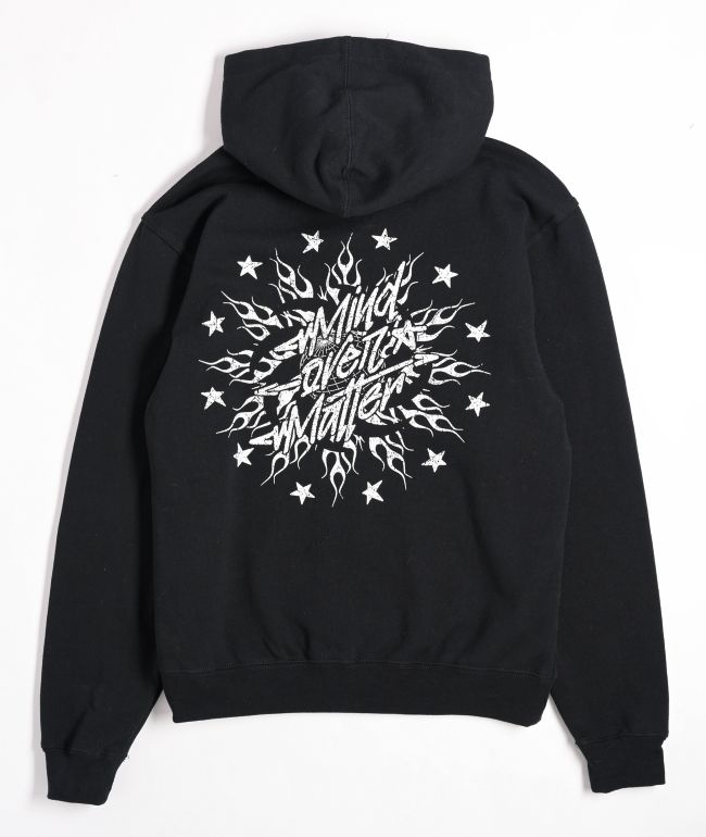 Kids Ninth Hall Mind Over Matter Black Hoodie - Ninth Hall