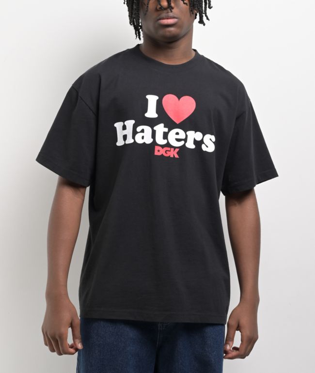 DGK I Love Haters Heavyweight Vintage Black T-Shirt - DGK