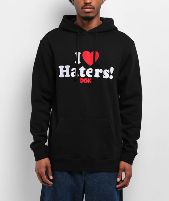 DGK I Love Haters Black Hoodie - DGK