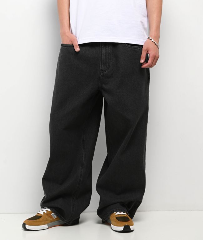 Empyre Deck Ultra Wide Charcoal Skate Jeans - Empyre