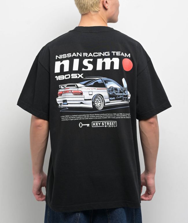 Key Street x NISMO 180SX Black T-Shirt - Key Street