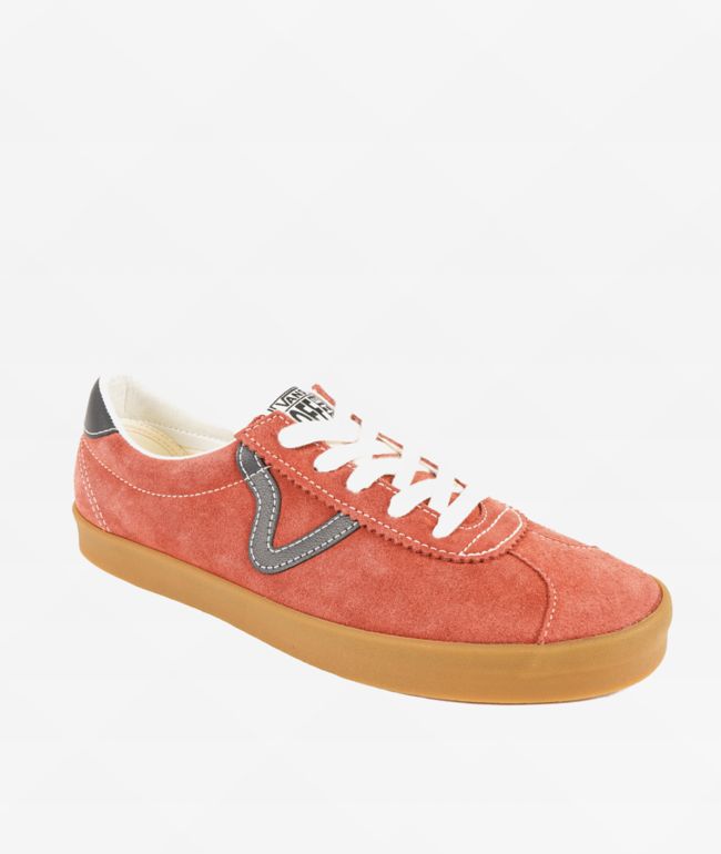 Vans Sport Low Red Ochre Skate Shoes - Vans
