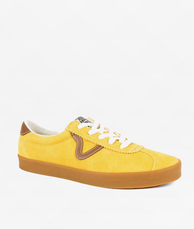 Vans Sport Low Spicy Mustard Skate Shoes - Vans