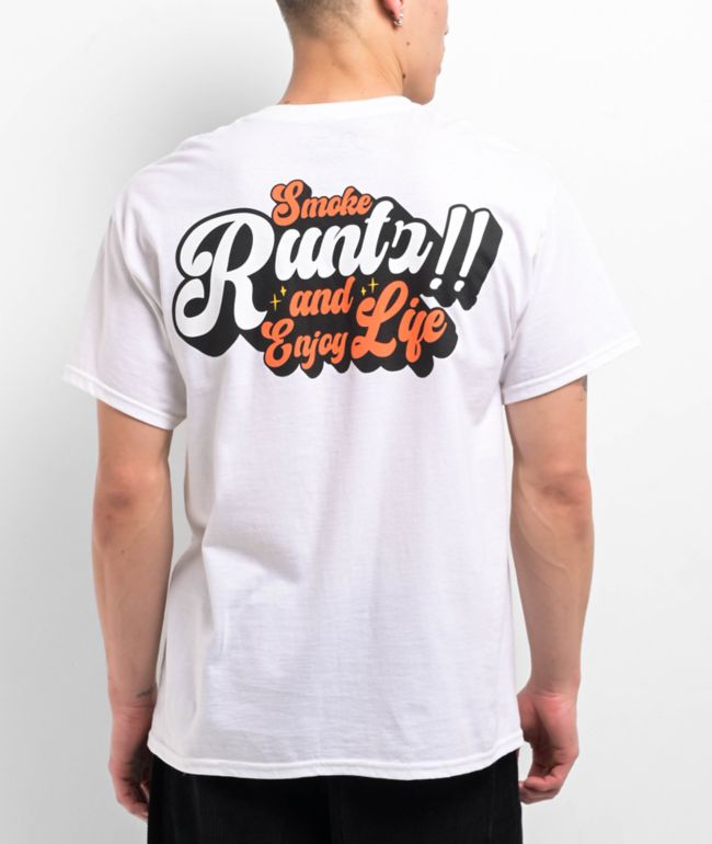 Runtz Time Flies White T-Shirt - Runtz