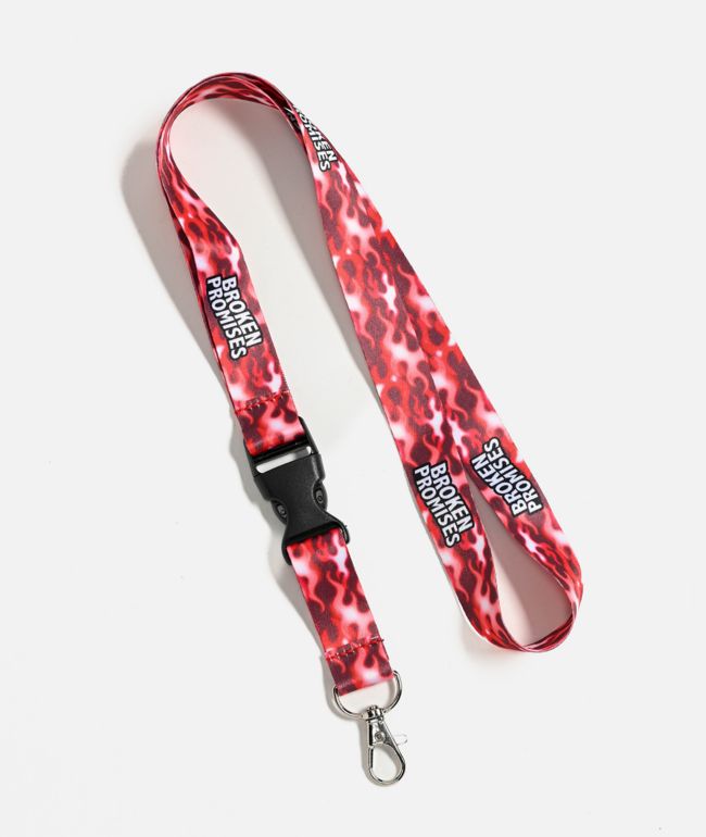 Broken Promises Depths Red Lanyard - Broken Promises