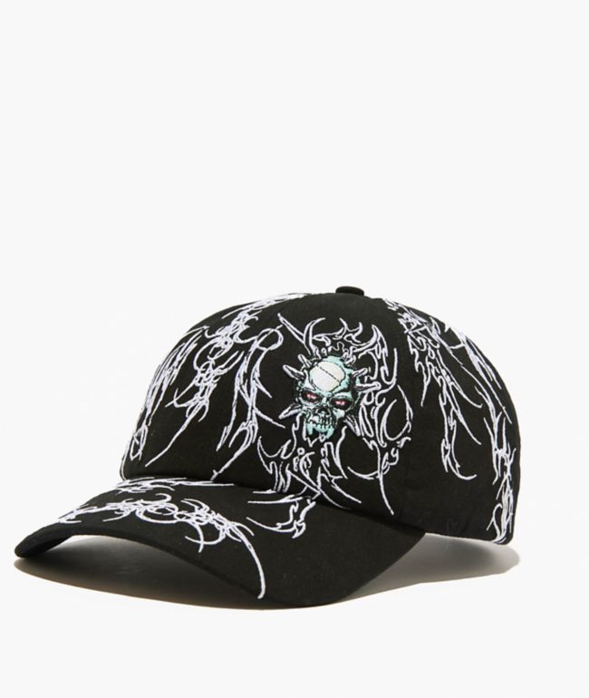 Broken Promises CyberSig Black Strapback Hat - Broken Promises