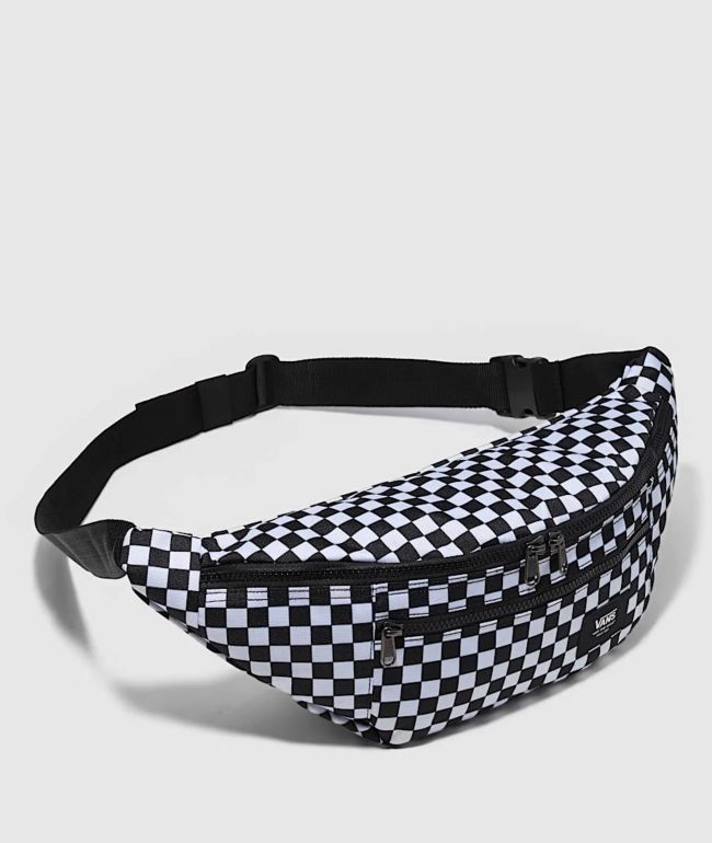 Vans Ward Black & White Checker Fanny Pack - Vans