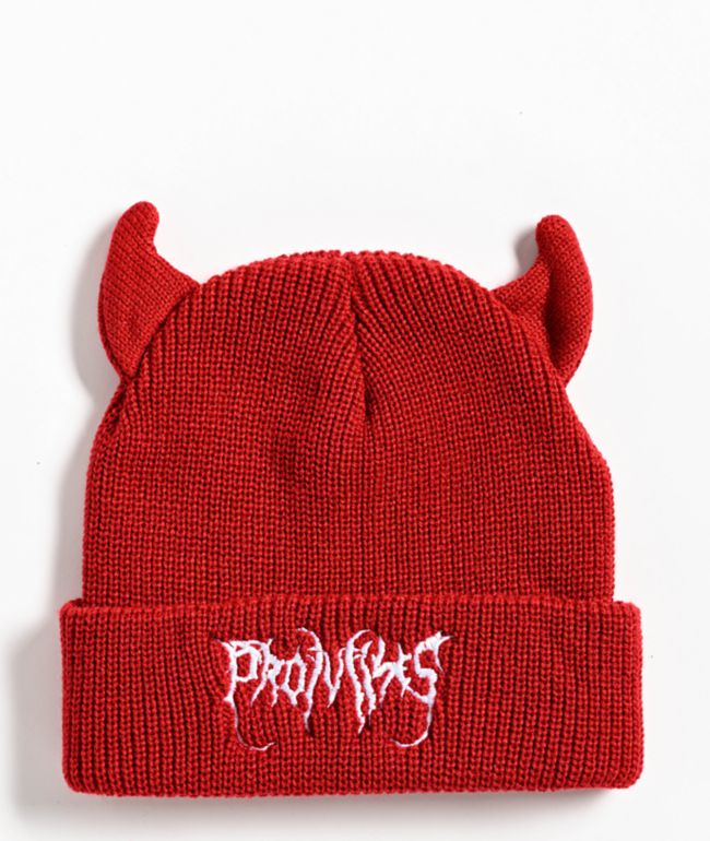 Broken Promises Horn Black Beanie | Zumiez