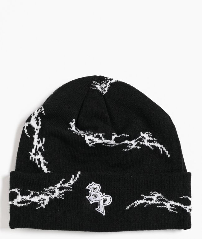Broken Promises Forest Green Horn Beanie | Zumiez