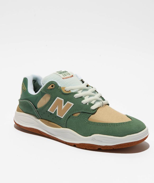 New Balance Numeric Tiago 1010 Linen & Deep Sea Skate Shoes | Zumiez