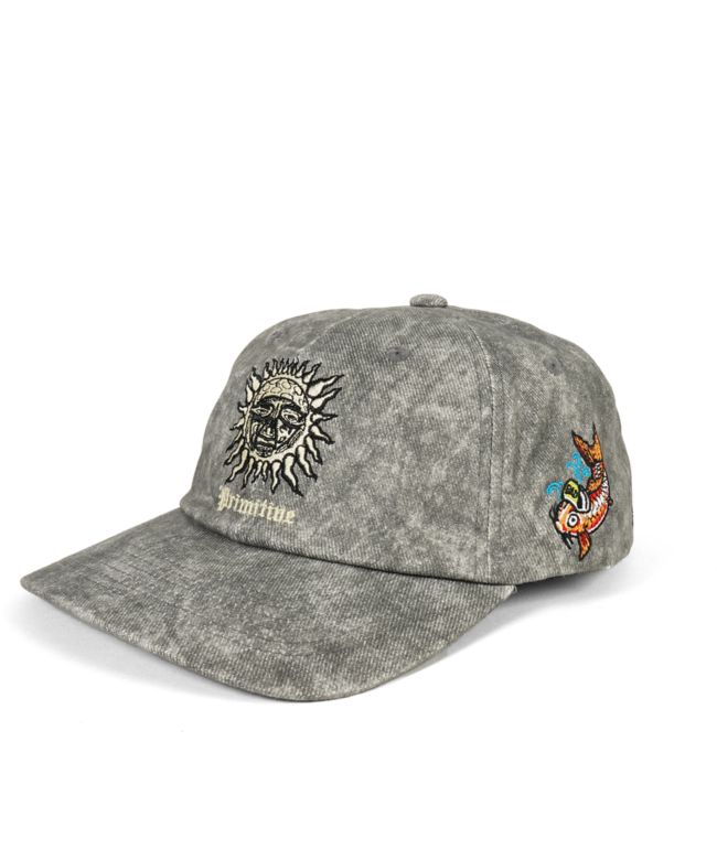 The North face Norm 5-Panel Black & Asphalt Grey Strapback Hat