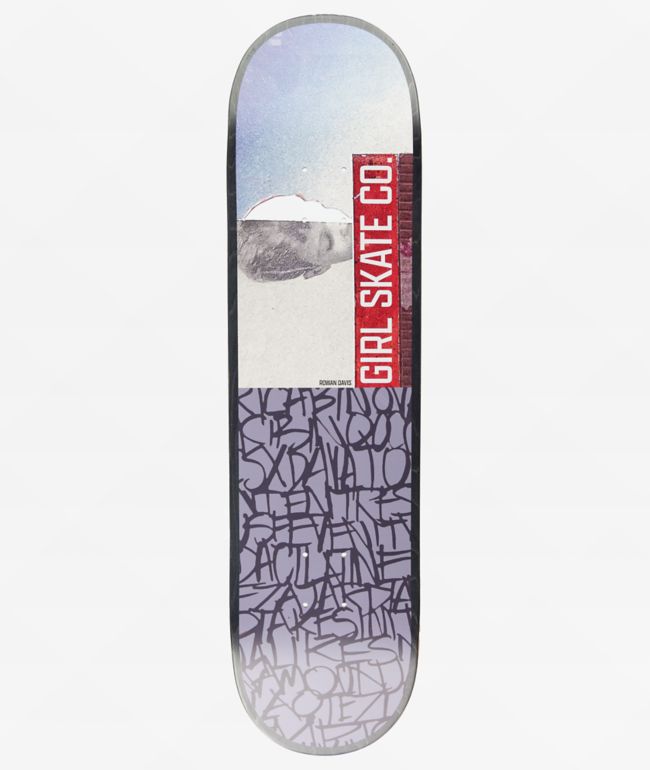 スケートボード GIRL CARROLL PAC-MAN DECK 8\" x 31.875\" Girl x Pac-Man Skateboard Deck Carroll Black 8.0
