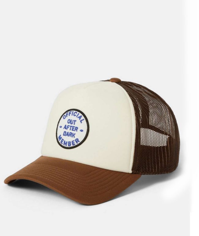 Brixton Out After Dark Black Trucker Hat - Brixton