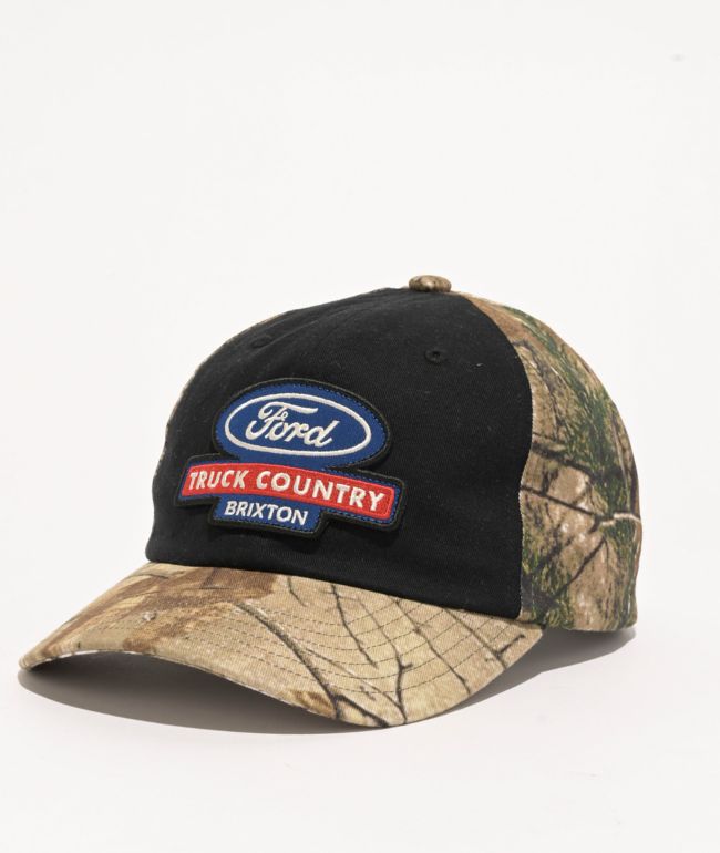Brixton x Ford Truck Country Camo Snapback Hat  - Brixton