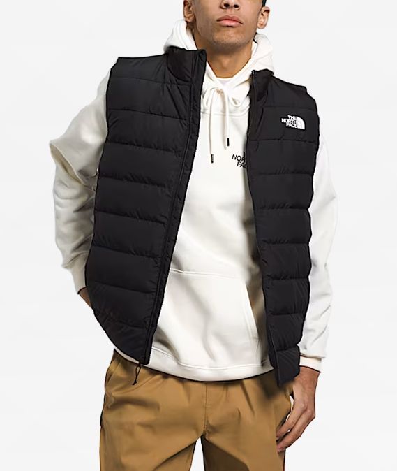 The North Face Aconcagua 3 Black Puffer Vest - The North Face