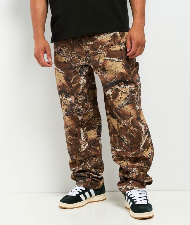 Ninth Hall Ambush Painter Camo Loose Fit Carpenter Pants - Ninth Hall