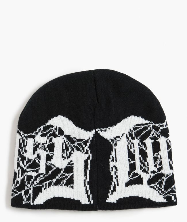 Lurking Class by Sketchy Tank Tomb Black Skully Beanie - Lurking Class by Sketchy Tank