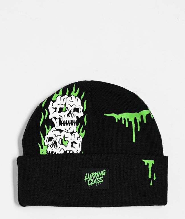 Lurking Class by Sketchy Tank Death Leopard Brown Beanie | Zumiez