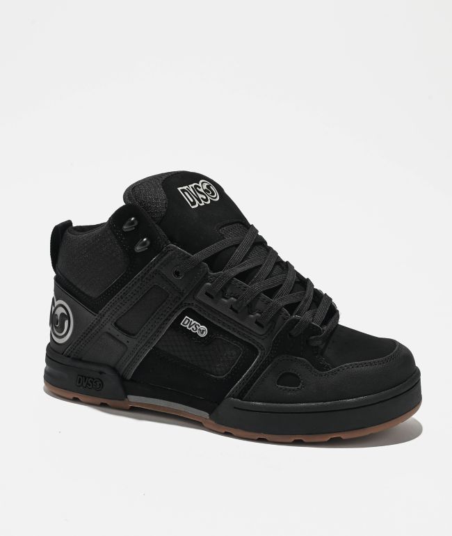 DVS Comanche Black & Charcoal Boots - DVS Shoes