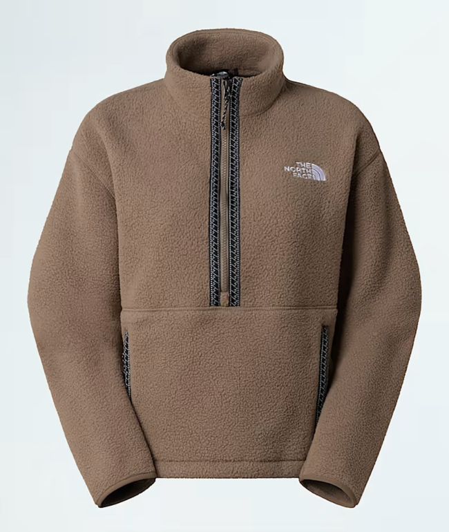 The North Face Fleeski Mocha Half Zip Jacket - The North Face