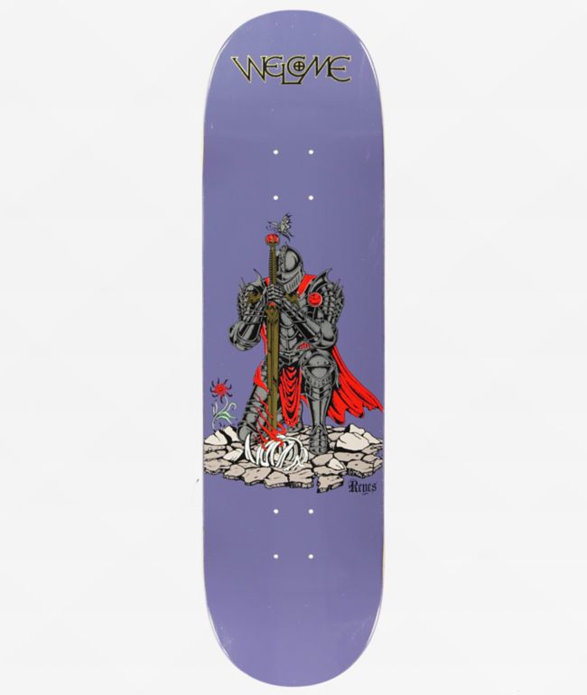 8.7in x 31.825in MARTINEZ SHRINE PRO SKATEBOARD DECK