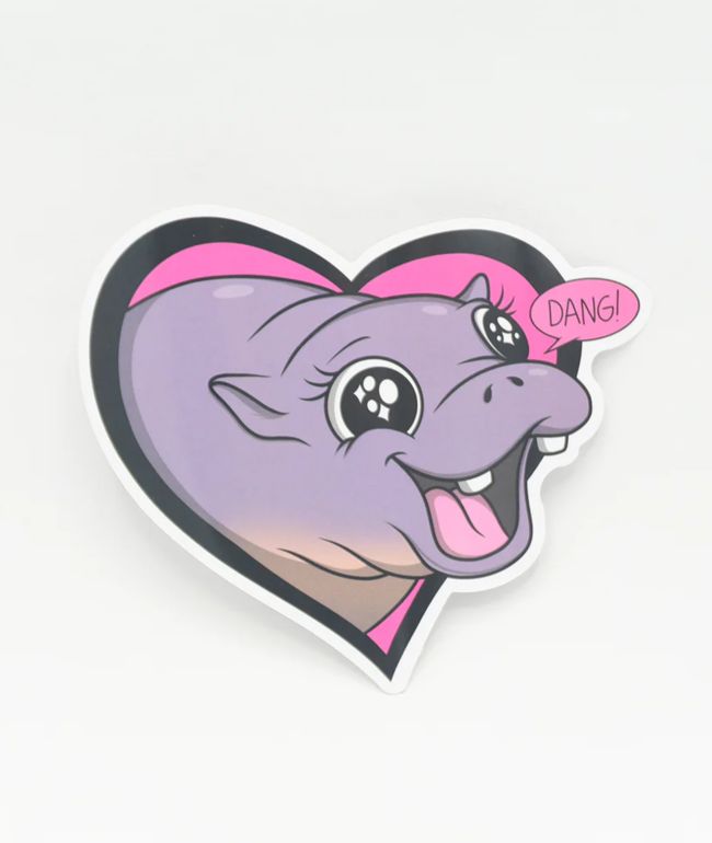 Petty Snacks Moo Deng Sticker - Petty Snacks