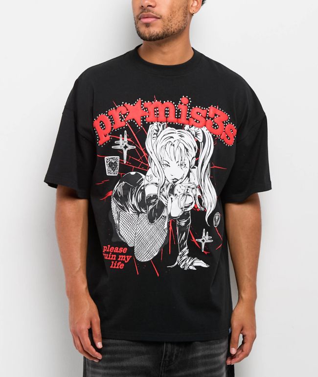 Broken Promises Ruiner Black T-Shirt - Broken Promises