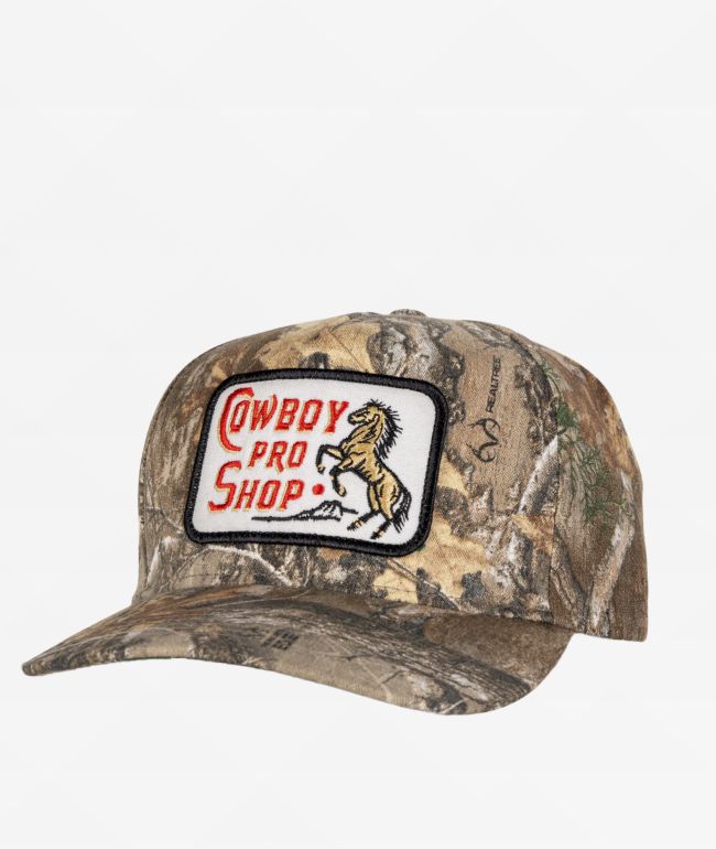 Sendero x Realtree Edge Cowboy Pro Shop Snapback Hat - Sendero Provisions