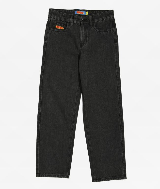 Empyre Kids Deck Black Loose Fit Skate Jeans - Empyre