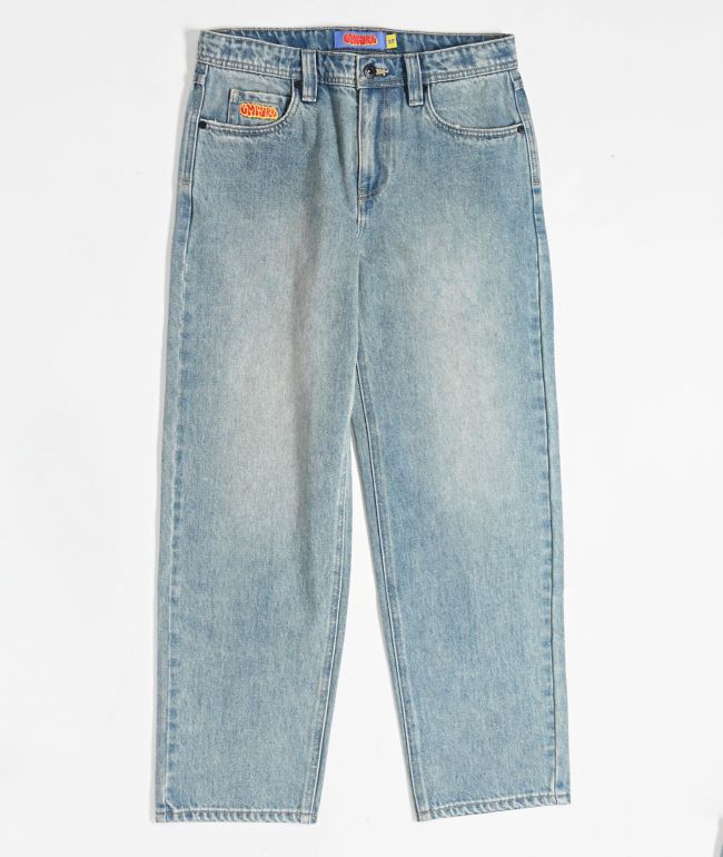 Empyre Kids Ollie Blue Wash Loose Fit Skate Jeans - Empyre