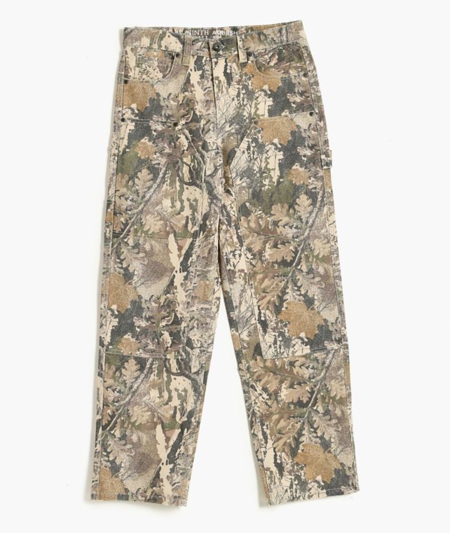 Ninth Hall Kids Hammer Man Camo Loose Fit Carpenter Pants - Ninth Hall
