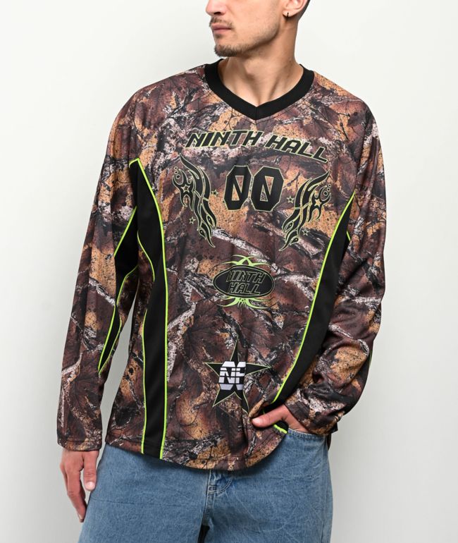 Ninth Hall Backfire Camo Long Sleeve Jersey - Empyre
