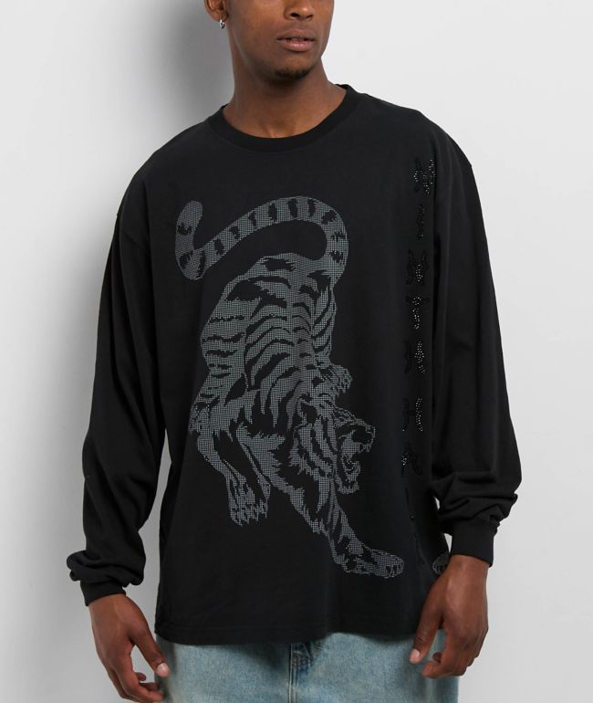 ★Wacky WiLLy★ Graphic Layered Long Sleeve Charcoal MUSINSA | WACKY WILLY Graphic Layered Long Sleeve Charcoal