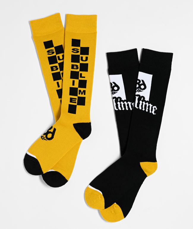 686 x Sublime 2 Pack Snow Socks - 686